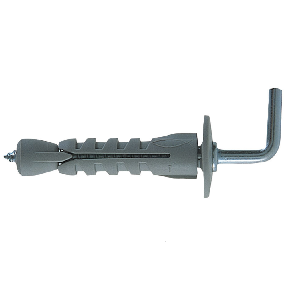 foto del prodotto fissaggio universale lastre gancio medio nylon sbn 9/2 9 mm x 43 mm 200 pezzi