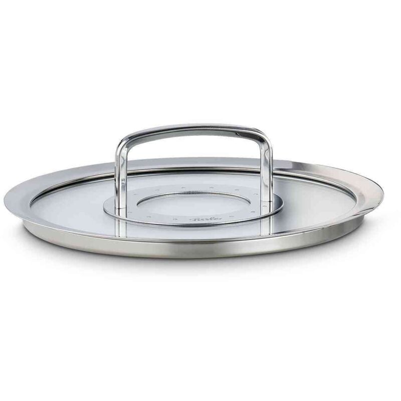 foto del prodotto fissler original profi collection coperchio di ricambio in vetro diametro 24 cm per pentole, termoisolato