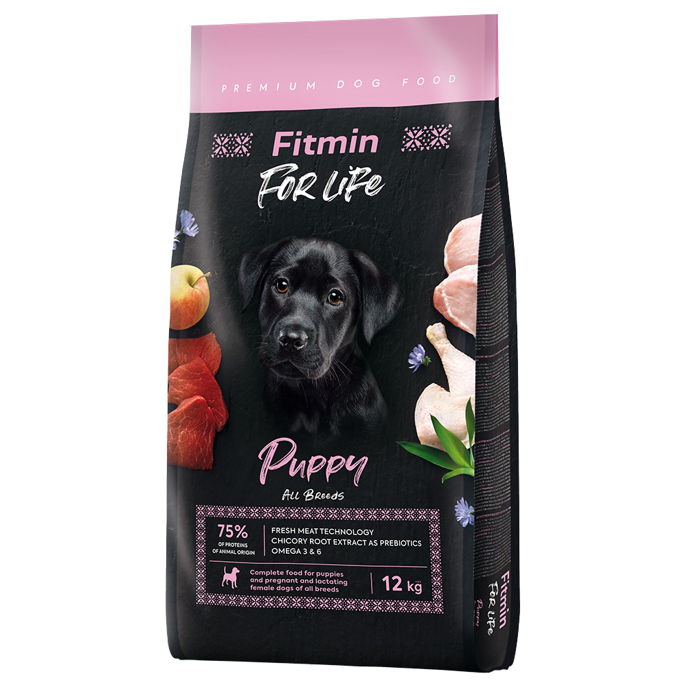 foto del prodotto fitmin dog for life puppy all breed 12 kg