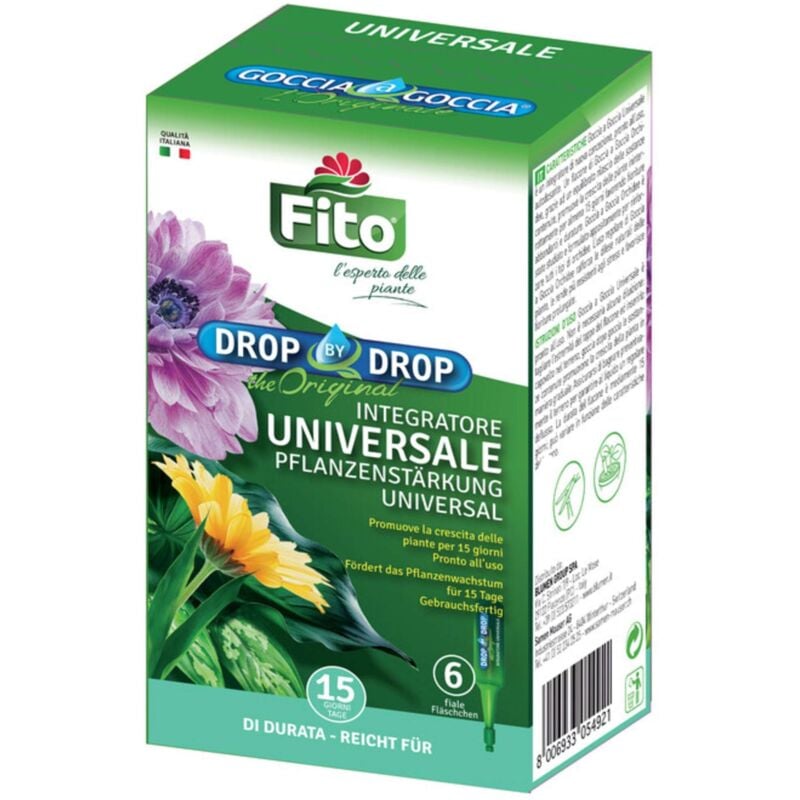 foto del prodotto fito concime goccia a goccia universale 6x32 ml