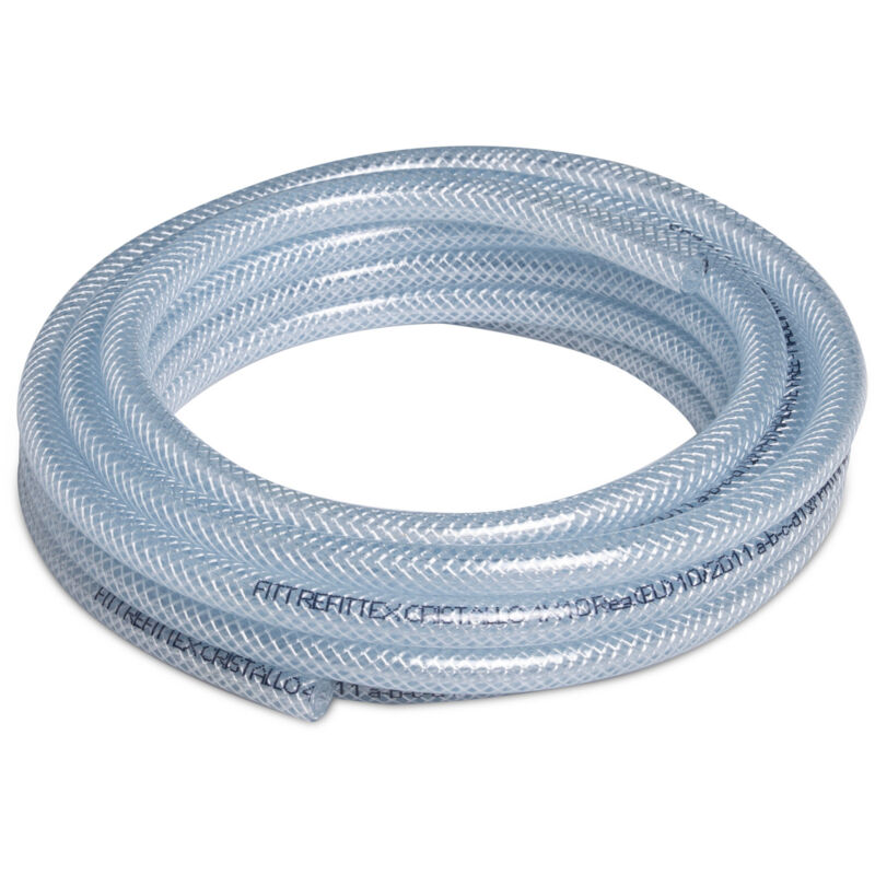 foto del prodotto fitt re ex cristallo 12mm 5 m tubo certificato per passaggio liquidi alimentari in pressione, bevande con tenore alcolico fino a 50 vol