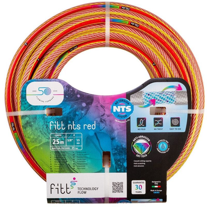 foto del prodotto fitt tubo irrigazione nts 1 2 15m antitorsione a 6 str