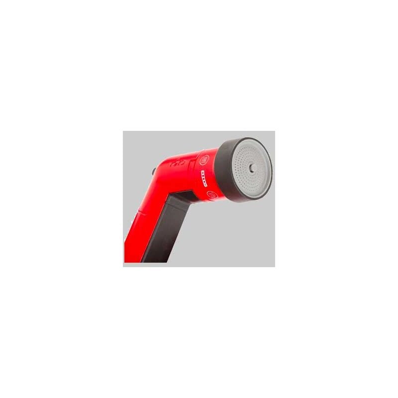 foto del prodotto fitt yoyo pistola multifunzione per tubo da giardino, con regolazione continua della portata. attacco a scatto standard, rossa