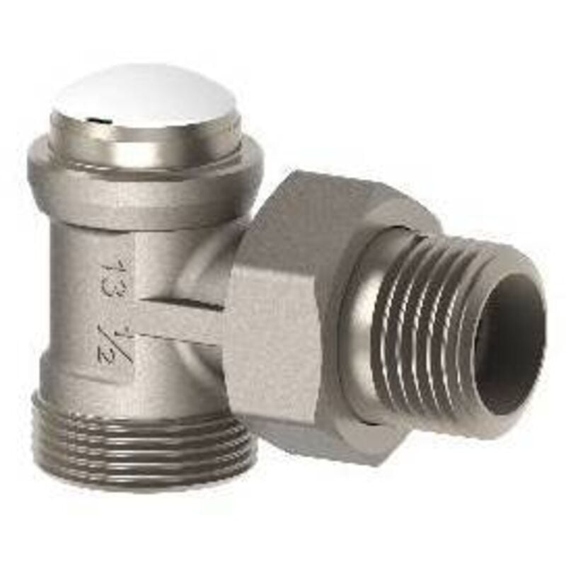 foto del prodotto fiv - detentore termosifone a squadra per presa rame e multistrato 3 8'