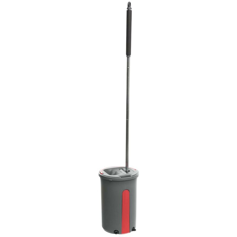 foto del prodotto five secchio strizzatore 7l lena con scopa 5