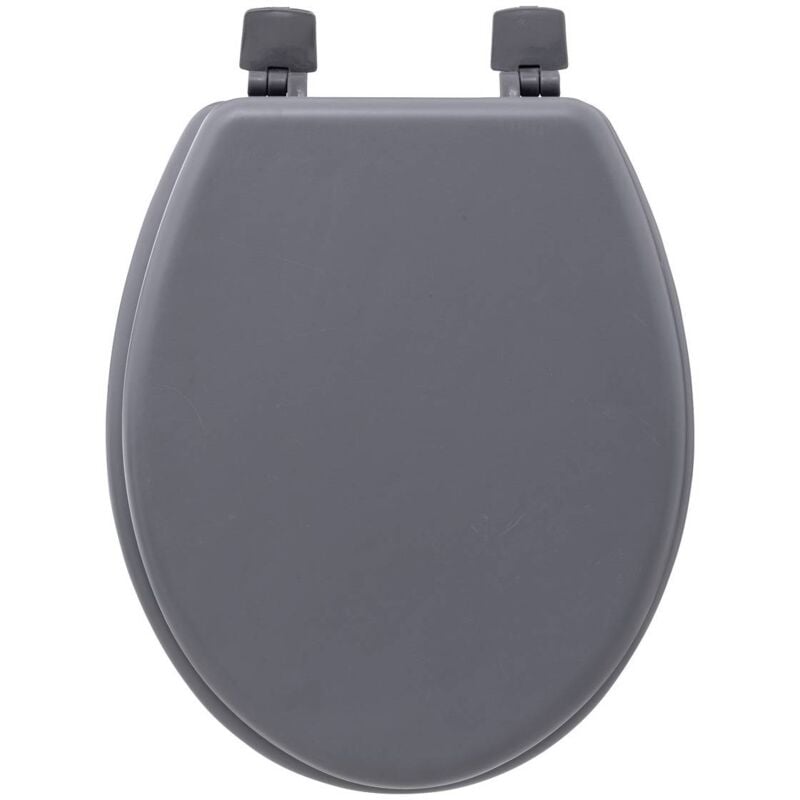 foto del prodotto five sedile per wc in legno laccato grigio colorama 5