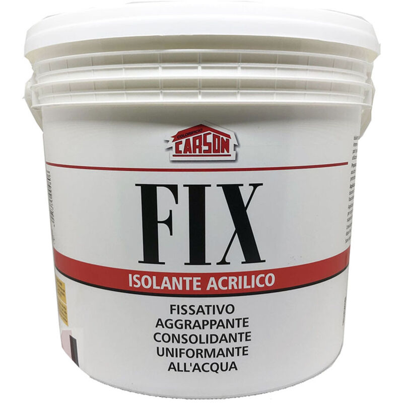 foto del prodotto fix isolante acrilico fissativo carson 5 lt