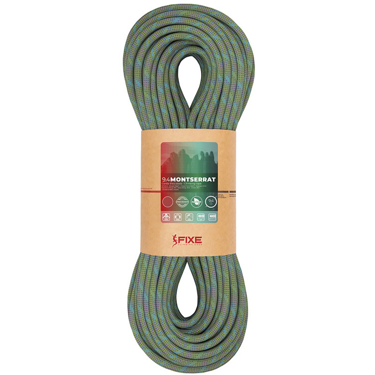 foto del prodotto fixe corda da arrampicata montserrat 9.4