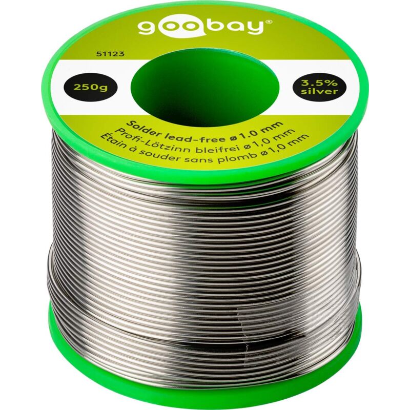 foto del prodotto fixpoint 51123 stagno per saldatura senza piombo, diametro 1, 0 mm, 250 g
