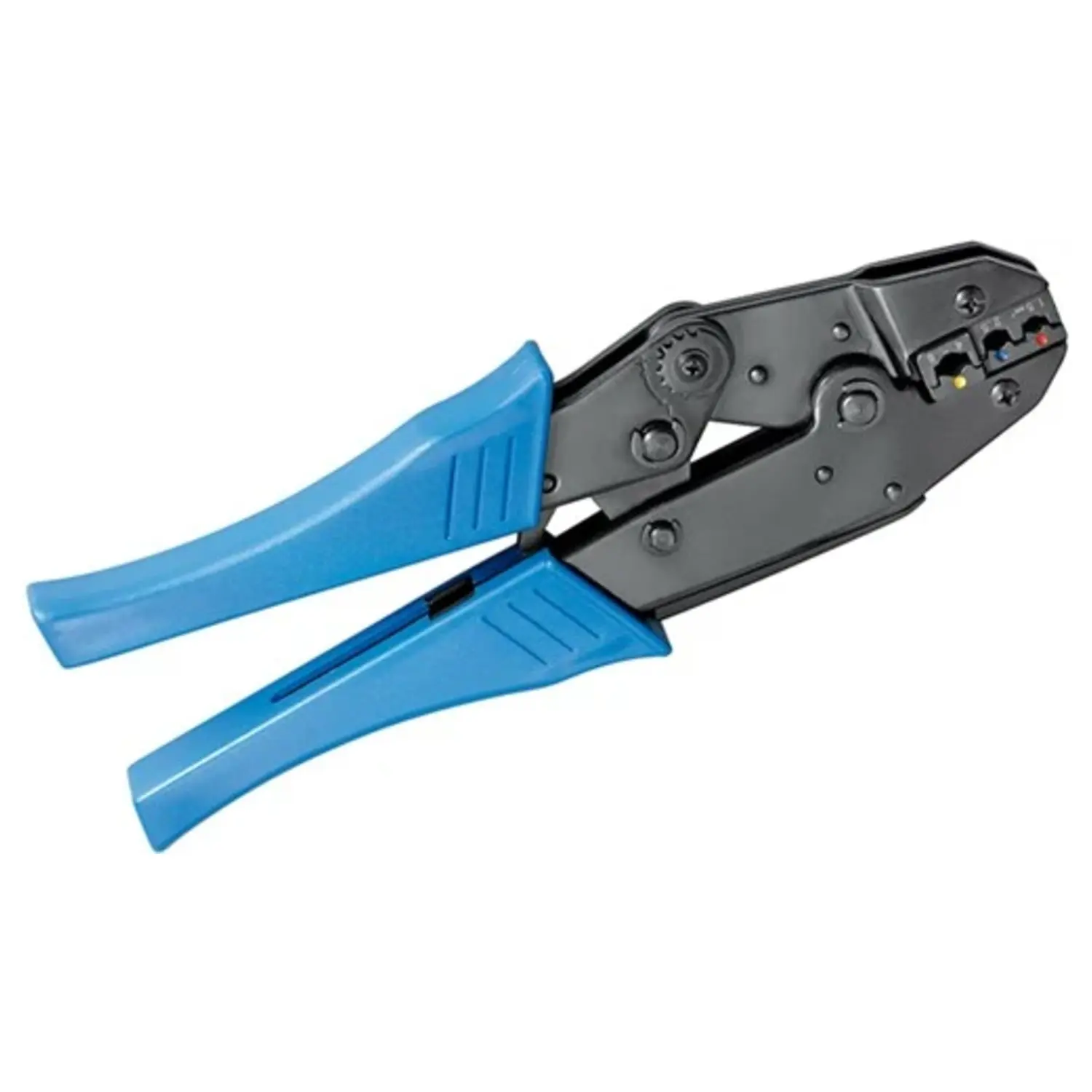 foto del prodotto fixpoint pinza crimpatrice per capicorda isolati 0.25 6mm a crimpare cricchetto