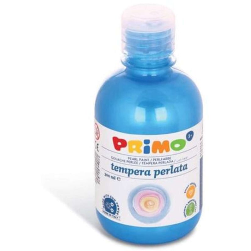 foto del prodotto fl. tempera perlata 300ml. blu 500 primo x1