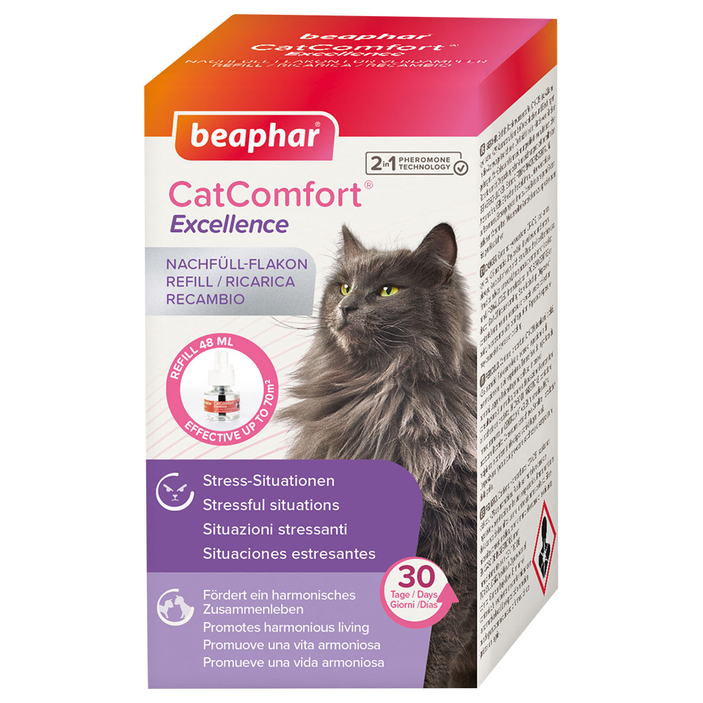 foto del prodotto flacone di ricarica beaphar catcomfort flacone di ricarica per vaporizzatore 48 ml