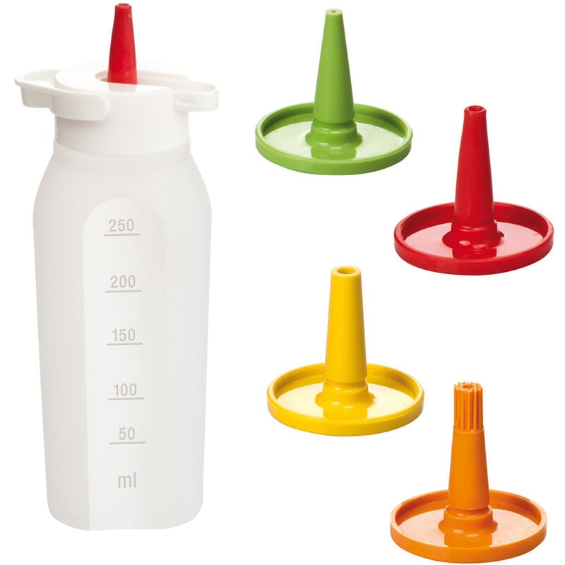 foto del prodotto flacone dosatore con 4 beccucci da 250ml