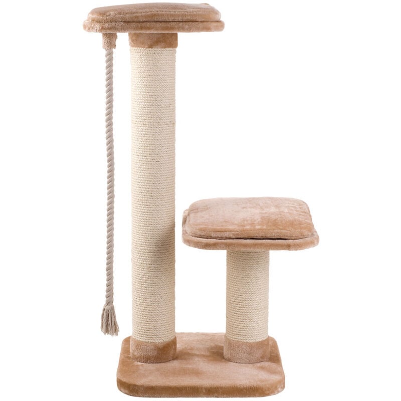 foto del prodotto flamingo pet products k cashboard di albero gatto grande 56 x 56 x 122 cm beige