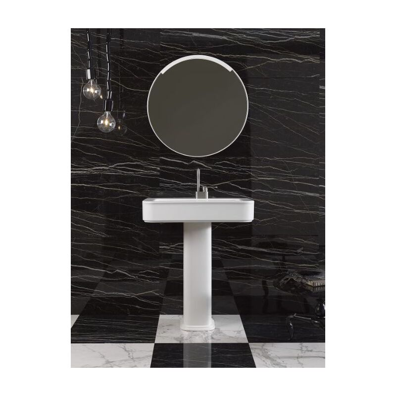 foto del prodotto flaminia colonna in ceramica per lavabi da cm 75 95 madre relax colore latte opaco