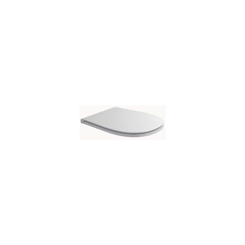 foto del prodotto flaminia coprivaso slim in termoindurente con discesa rallentata io colore bianco lucido