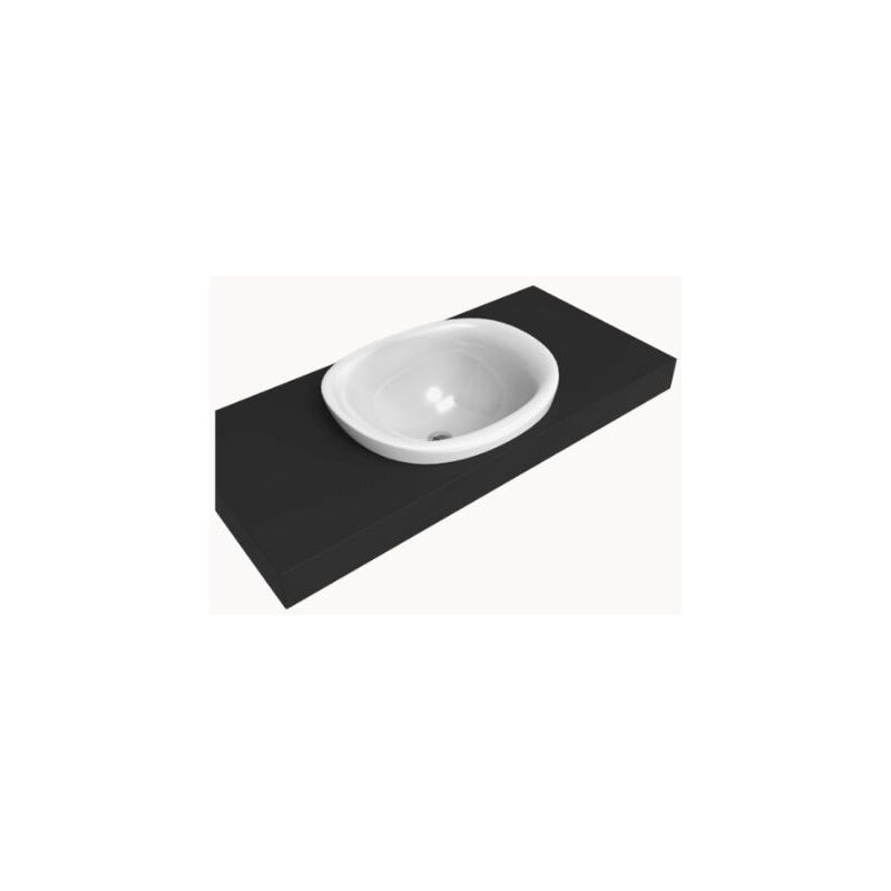 foto del prodotto flaminia lavabo cm 60 da incasso io colore bianco lucido