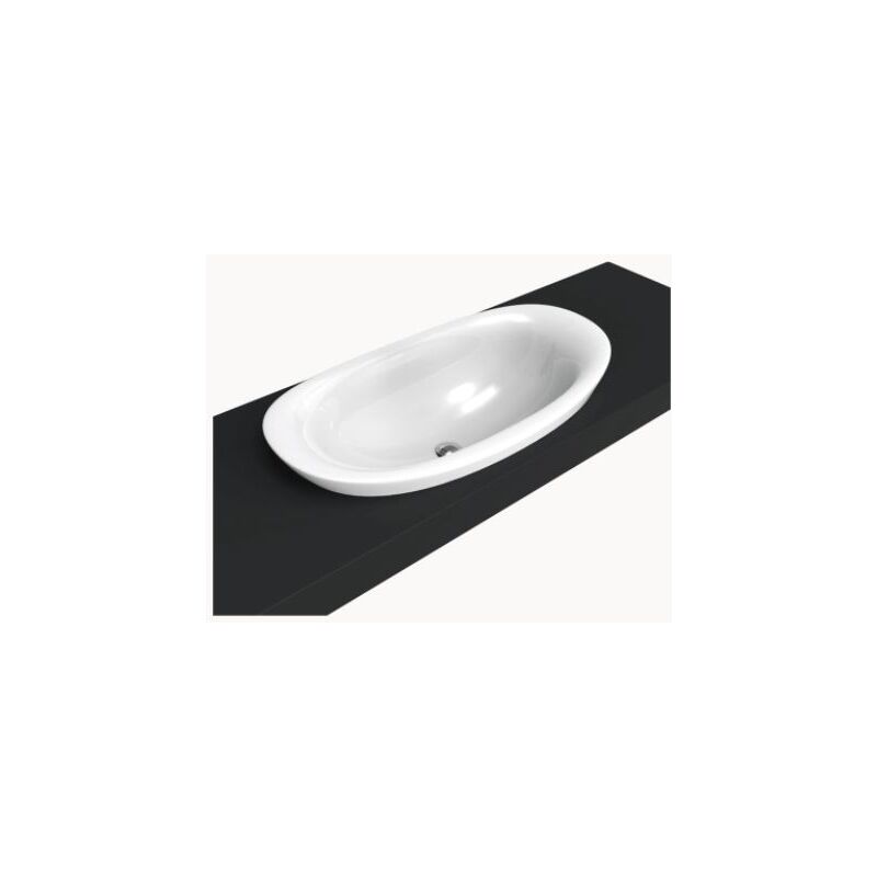 foto del prodotto flaminia lavabo cm 90 da incasso io colore bianco lucido