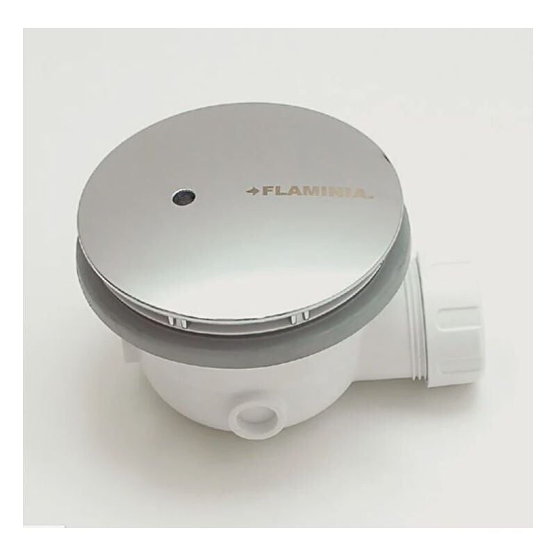 foto del prodotto flaminia piletta per piatto doccia foro 90mm cromo plfr