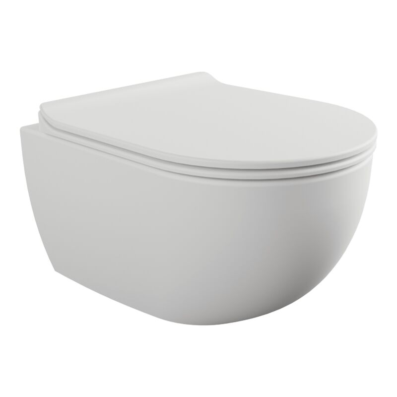 foto del prodotto flaminia vaso sospeso goclean mini app colore latte opaco