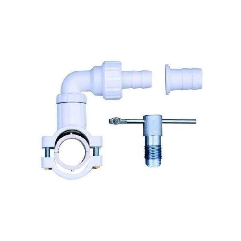 foto del prodotto flangia di scarico autoperforante per diametro 32 o 40 mm