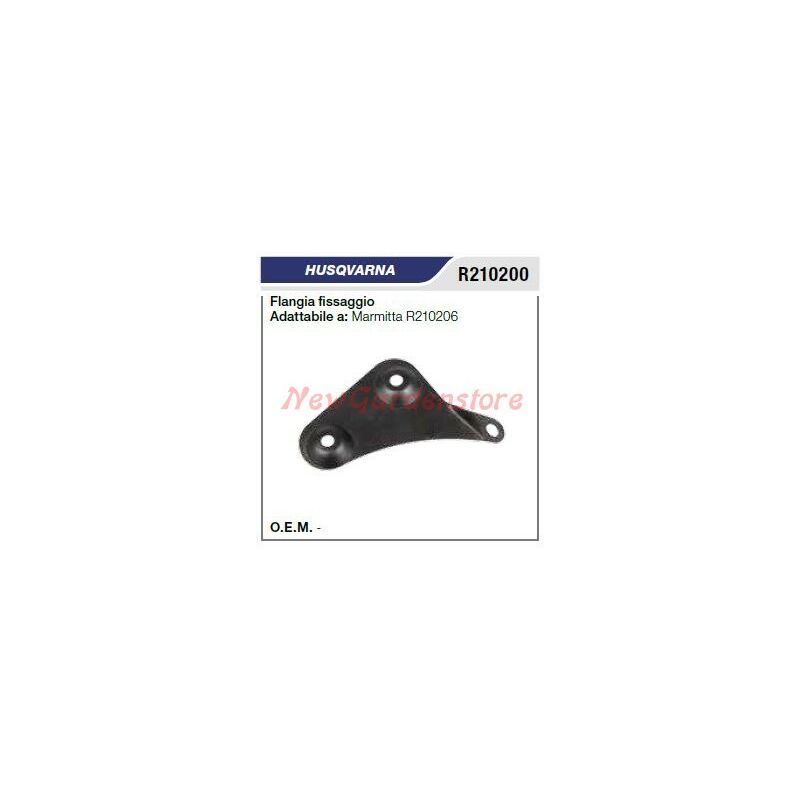 foto del prodotto flangia fissaggio marmitta silenziatore husqvarna motosega r210200