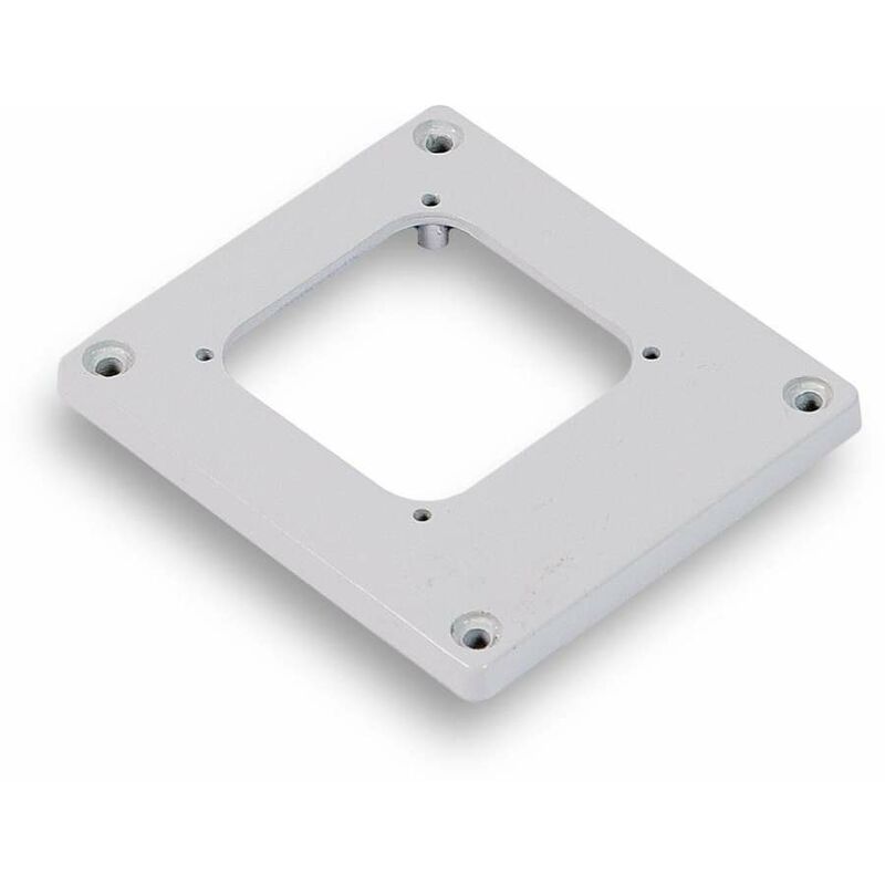 foto del prodotto flangia forata 75x85 mm 4 viti ip44 grigio