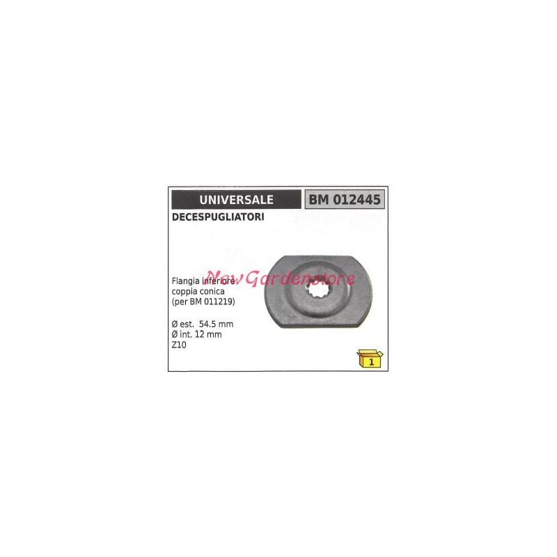 foto del prodotto flangia inferiore coppia conica universale decespugliatore 012445