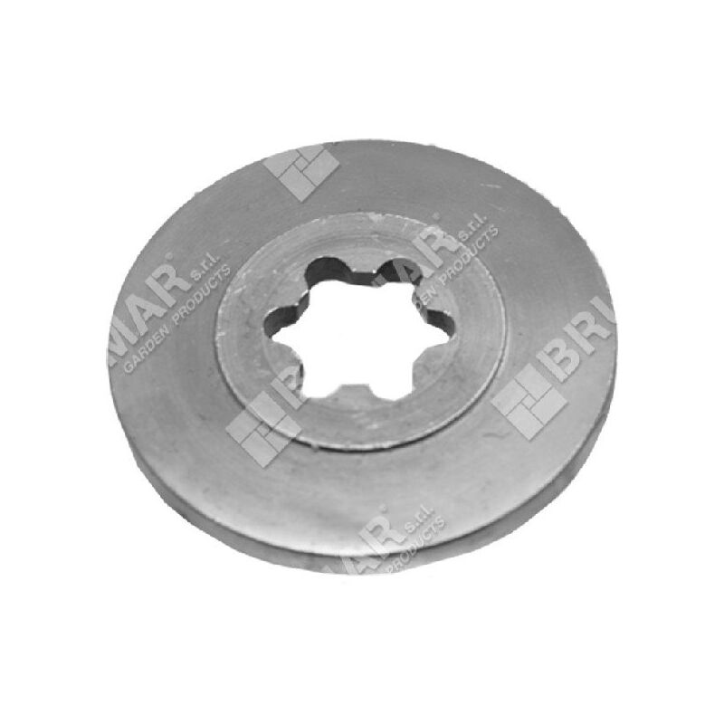 foto del prodotto flangia inferiore per coppie coniche per decespugliatori husqvarna 537.3435.02 compatibile 049068