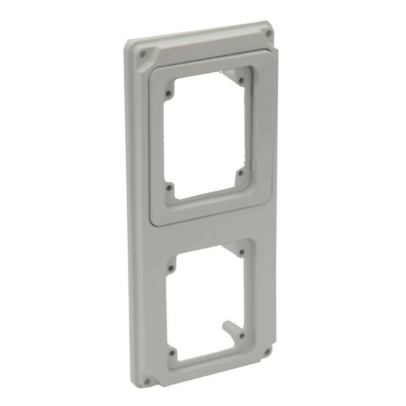 foto del prodotto flangia palazzoli 2 prese fisse per quadro verticale ip66 579714