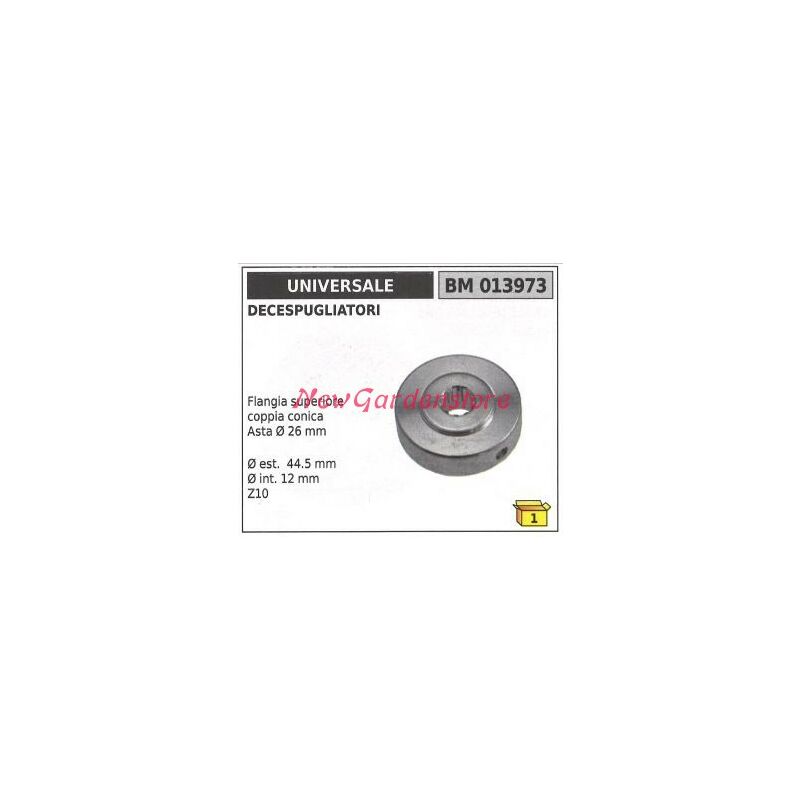 foto del prodotto flangia superiore coppia conica universale decespugliatore 013973