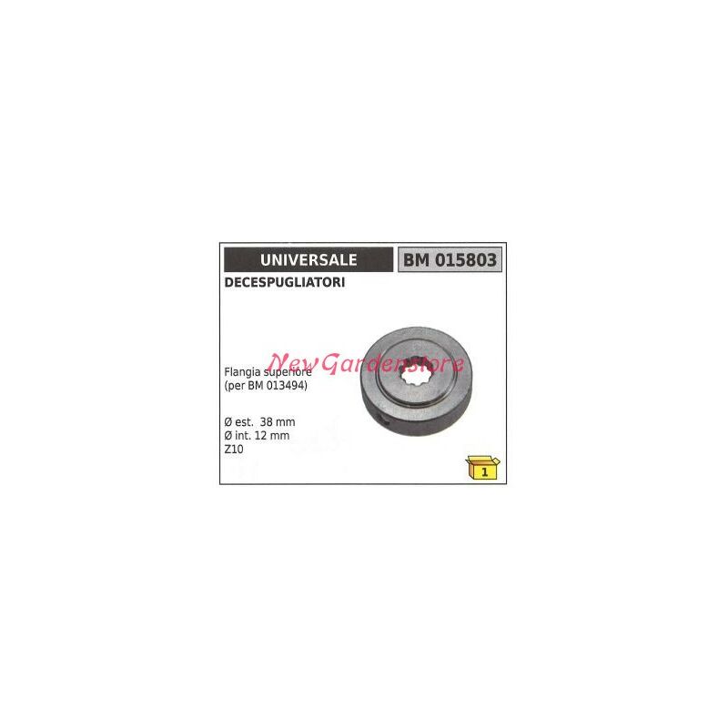 foto del prodotto flangia superiore coppia conica universale decespugliatore 015803