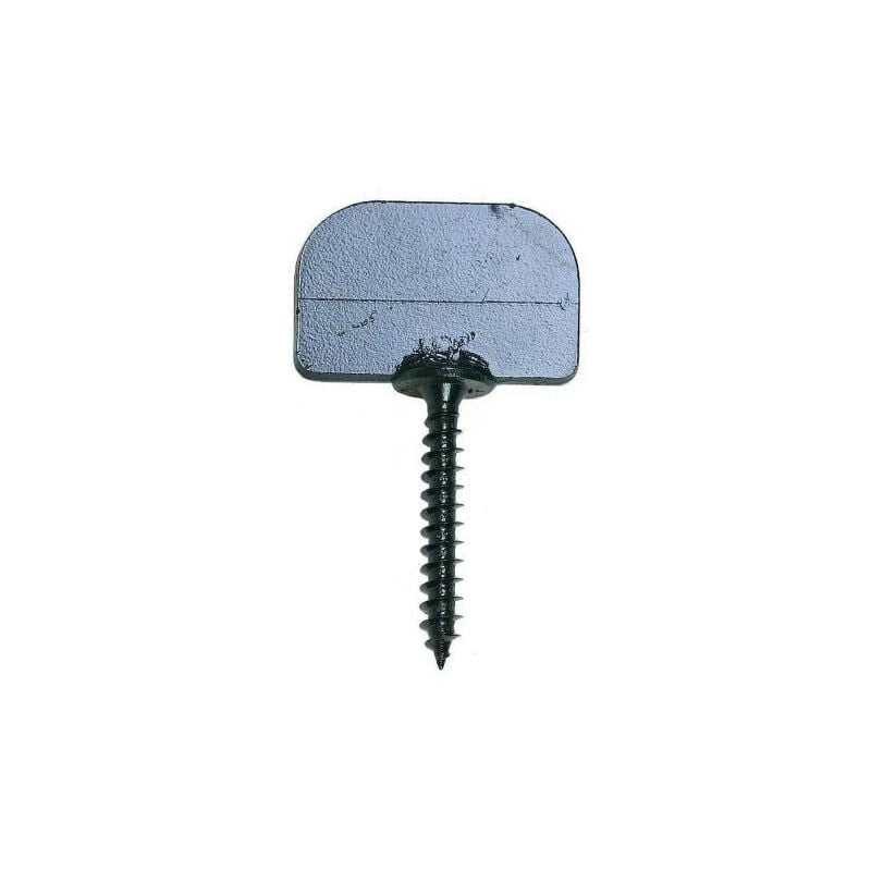 foto del prodotto flap, fermo flap dritto e piatto con tassello, 2 pezzi