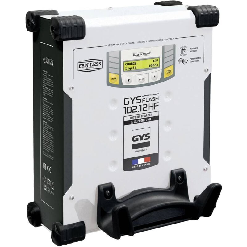 foto del prodotto flash 102.12 hf vertikal 029606 caricatore automatico 12 v 100 a gys