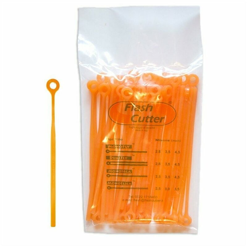 foto del prodotto flash cutter lamelle monofly per decespugliatore 2,8 mm 20 pz