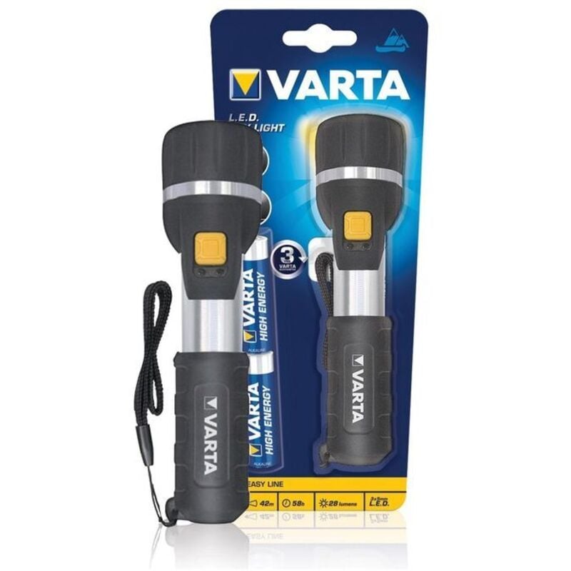 foto del prodotto flashlight 'led day light 2aa', incl. 2 batterie aa varta
