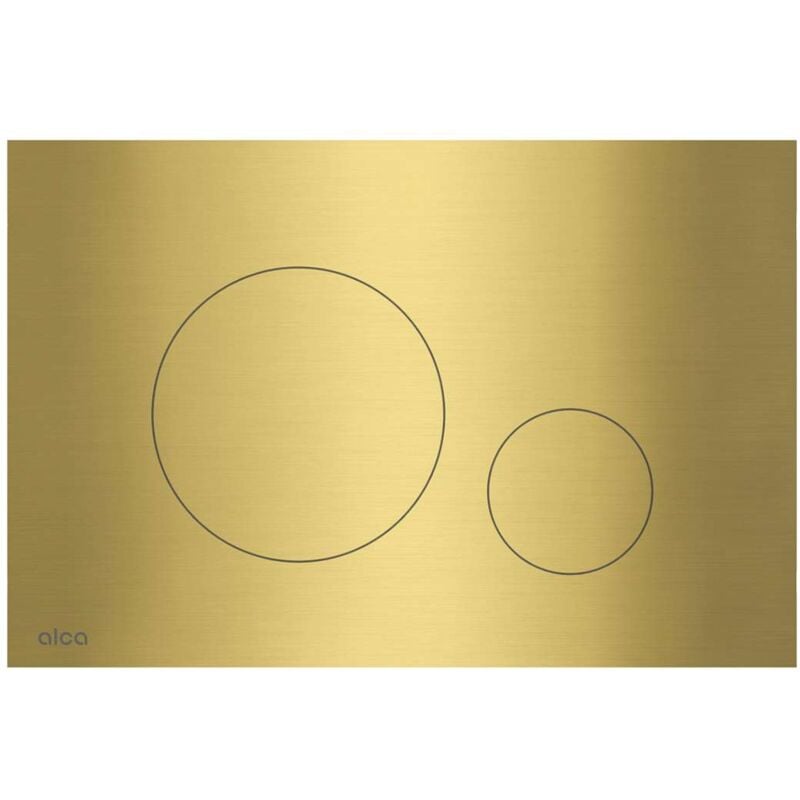 foto del prodotto flat comando a filo, ottone turn brass alcadrain
