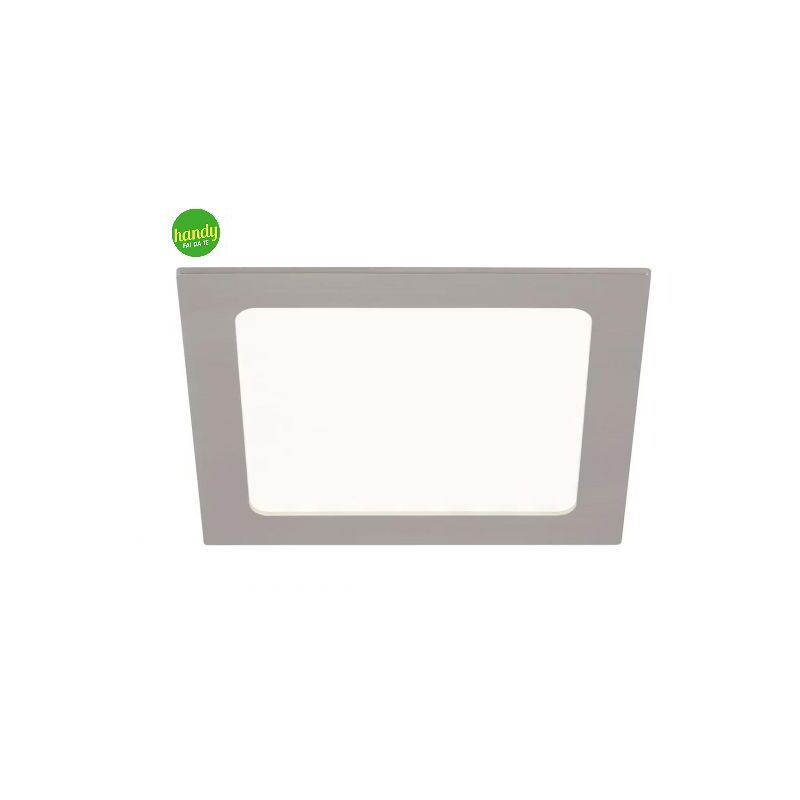 foto del prodotto flat in incasso briloner 17,5x17,5cm 4000k 12w nichel