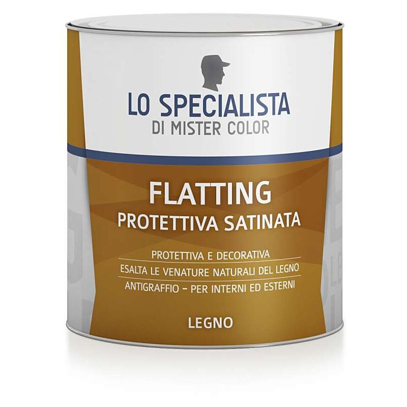 foto del prodotto flatting all acqua satinato 2,5 l incolore lo specialista