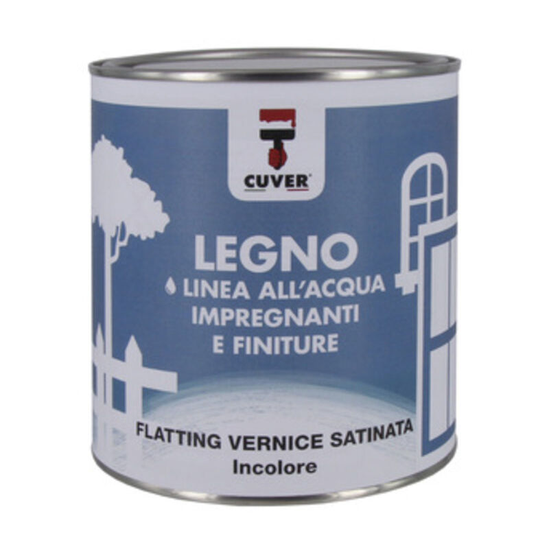 foto del prodotto flatting vernice satinato cuver allacqua ml.750. prezzo per 1 pezzo.