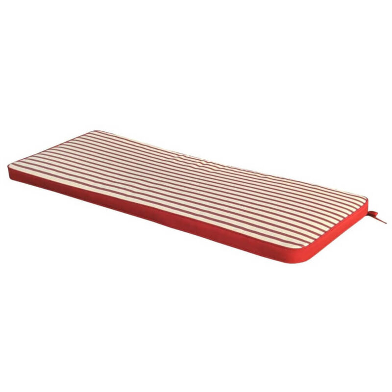 foto del prodotto flatty cuscino 110 con doppia cucitura idrorepellente a righe