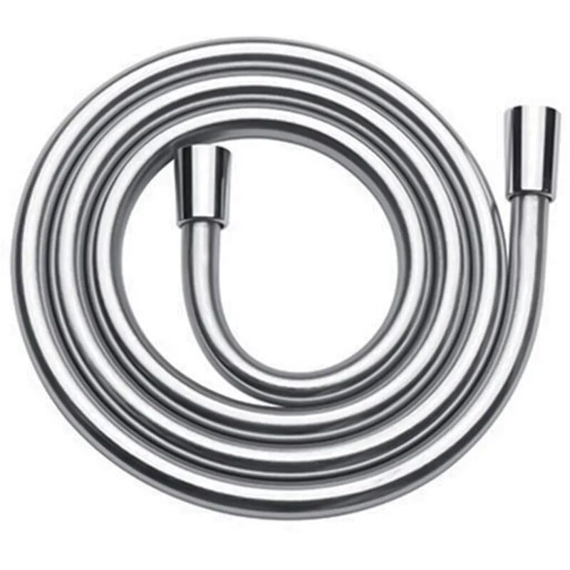 foto del prodotto flessibile 100 cm antitorsione liscio pvc argento attacco conico