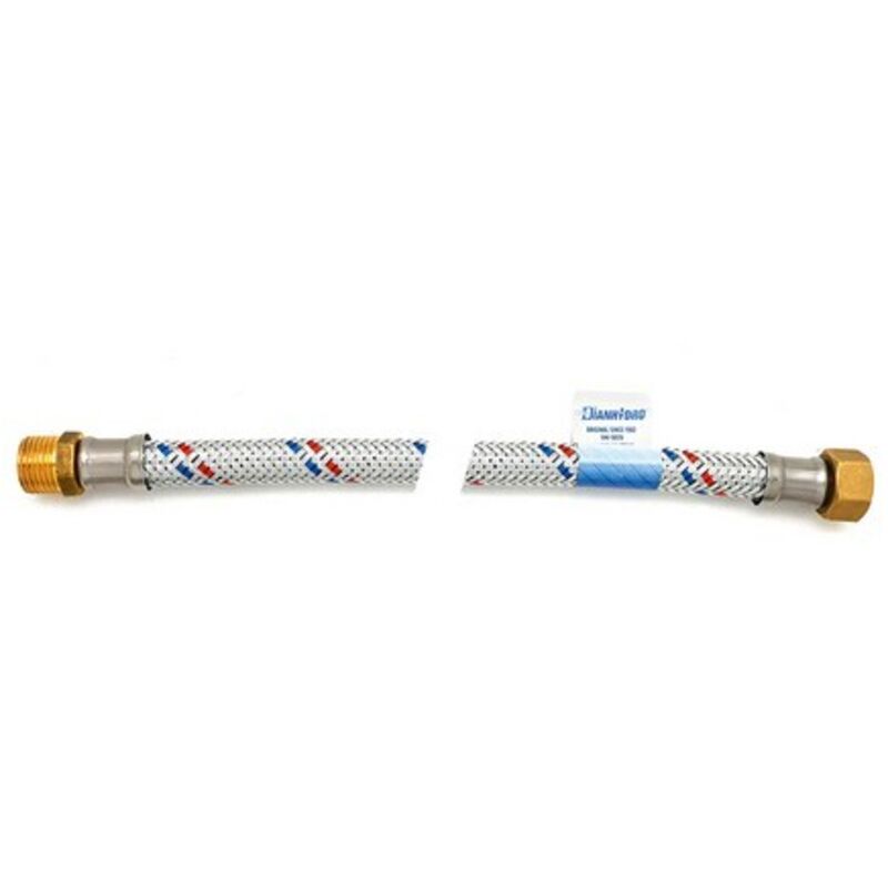 foto del prodotto flessibile antivibrante in acciaio zincato mf cm 100 1 2