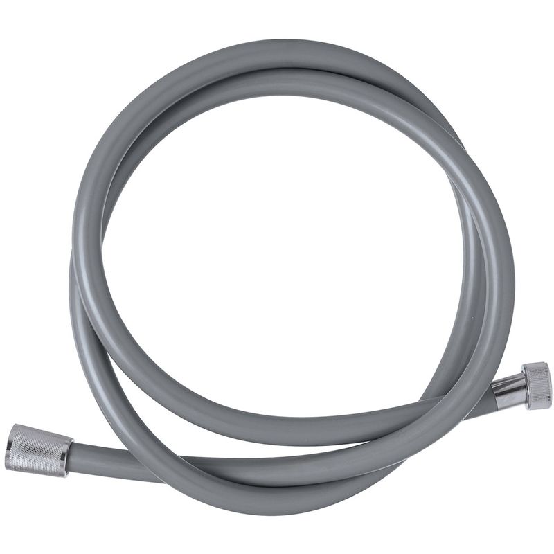 foto del prodotto flessibile doccia 150 cm in pvc grigio con sistema antitorsione