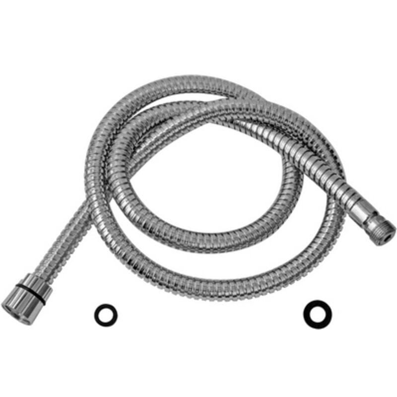 foto del prodotto flessibile doccia doppia aggraffatura 1/2 f x 3/8 m cm 120