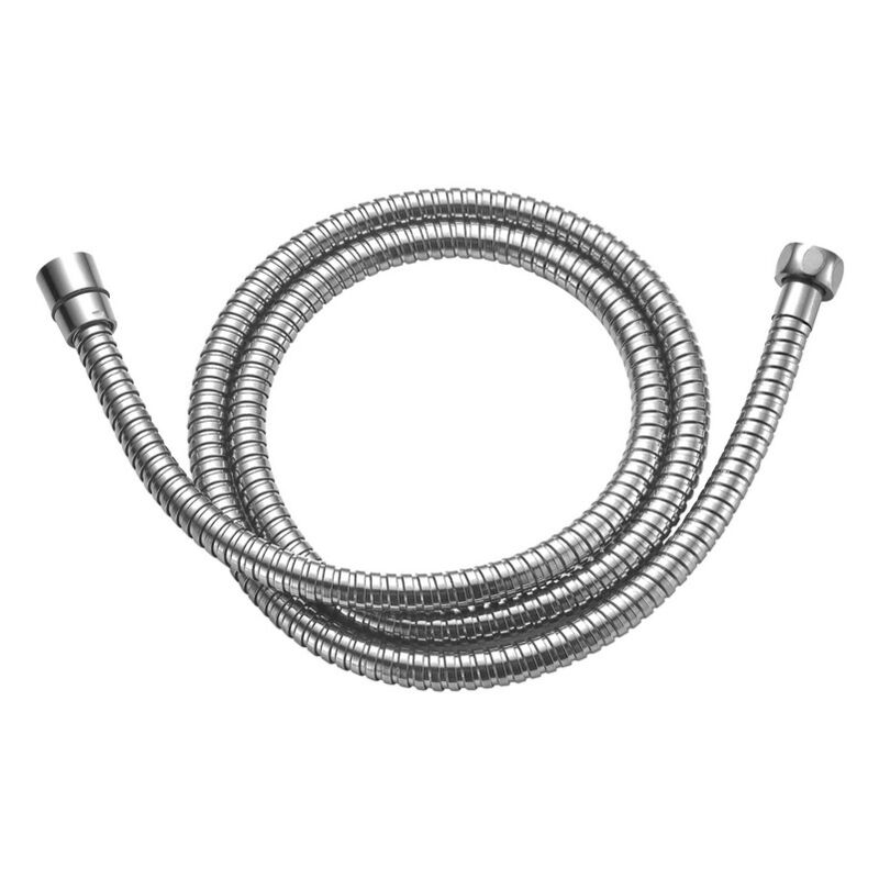 foto del prodotto flessibile doccia in acciaio cromato 150 cm doppia graffatura