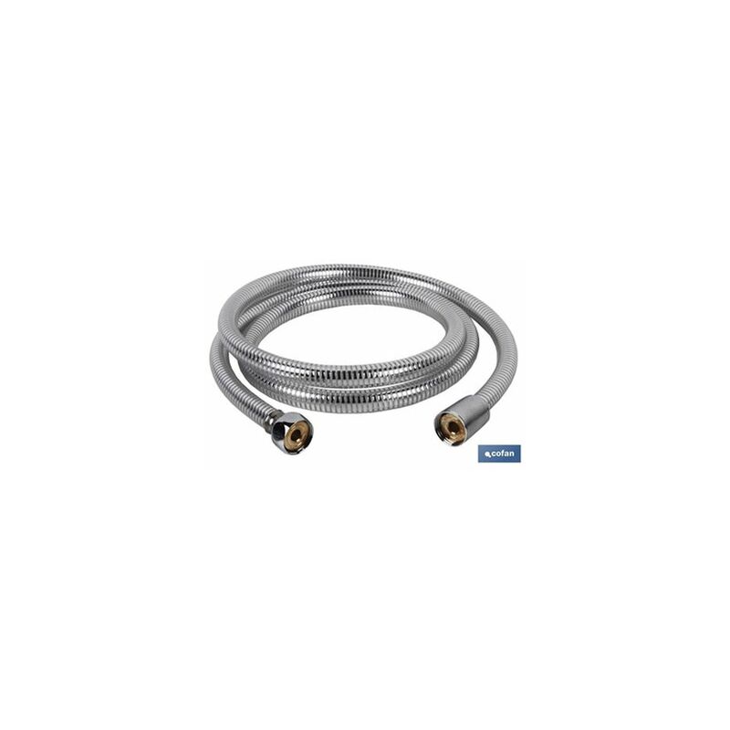 foto del prodotto flessibile doccia in pvc argento ottone 1,5 m