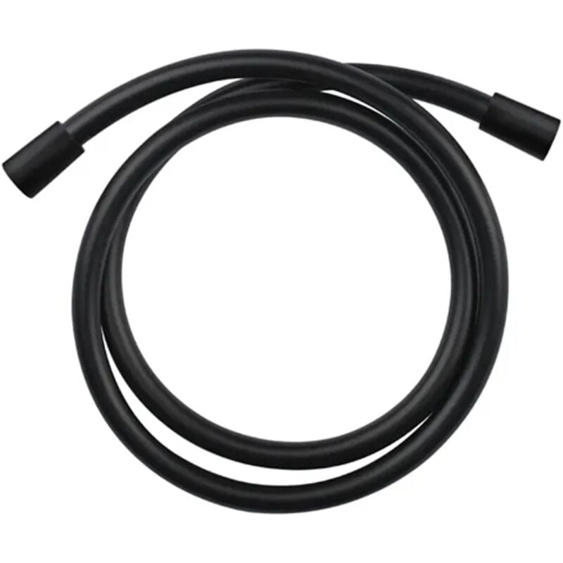 foto del prodotto flessibile doccia nero opaco 150 cm antitorsione in pvc
