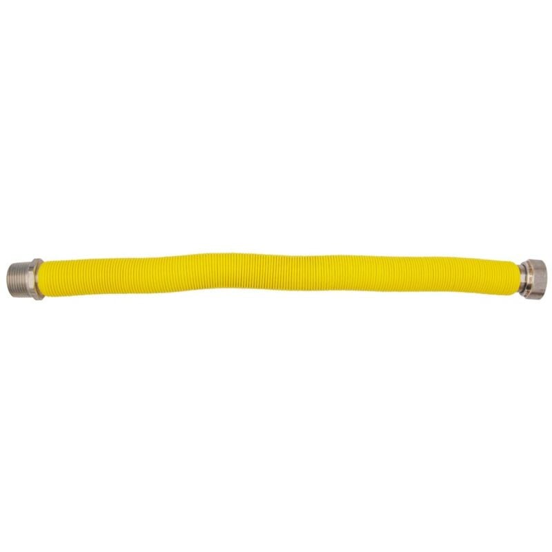 immagine 0 del prodotto flessibile estensibile 1 mf 130 220 mm per allacciamento caldaia gas rivestito in polietilene giallo 00000016140