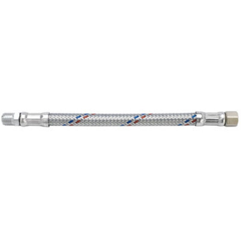 foto del prodotto flessibile in acciaio inox antivibrante cm 35 mf 3 4 tubo acqua elettropompa
